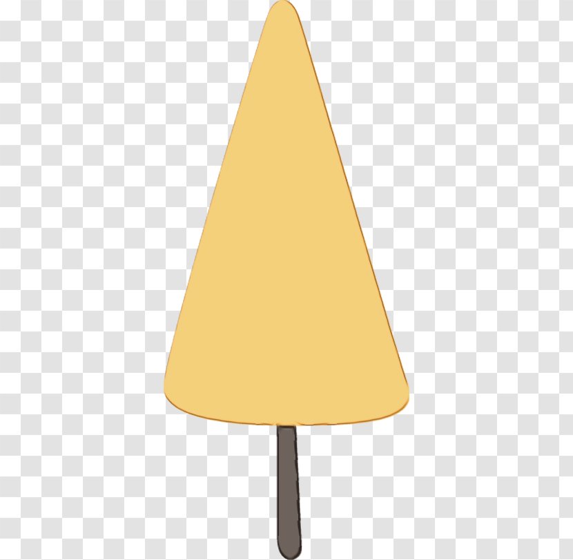 Lampshade Lighting Accessory Yellow Lamp Light Fixture - Beige Cone Transparent PNG