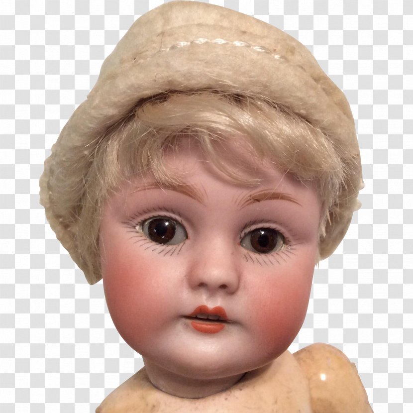 Cheek Eyebrow Forehead Brown Hair Doll - Human Color Transparent PNG