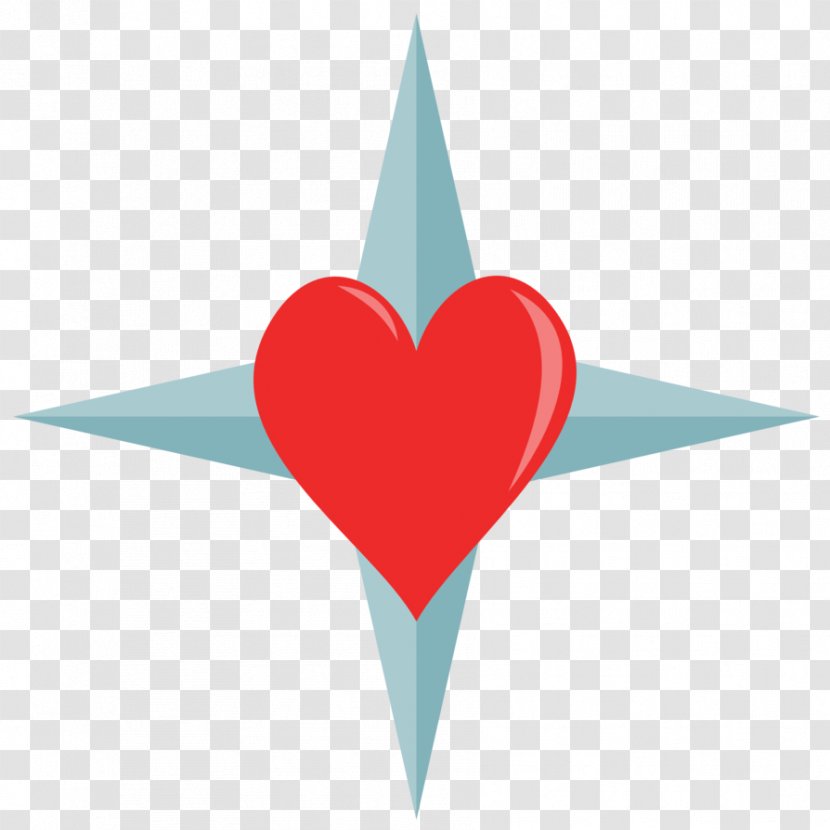 Cutie Mark Crusaders Heart Compass Rose Rarity - Watercolor Transparent PNG