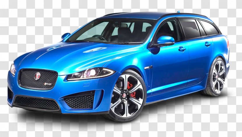 2015 Jaguar XFR-S Geneva Motor Show Car JAGUAR XF Sportbrake - XFR Blue Transparent PNG