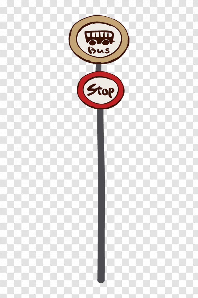 Brand Pattern - Text - Bus Stop Sign Transparent PNG