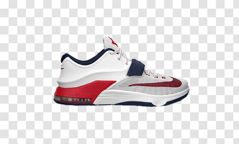 Sports Shoes Nike KD 7 'USA' Mens Sneakers Basketball Shoe - White Transparent PNG