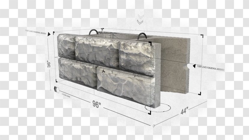 Product Design Furniture Angle - Hollow Brick Transparent PNG