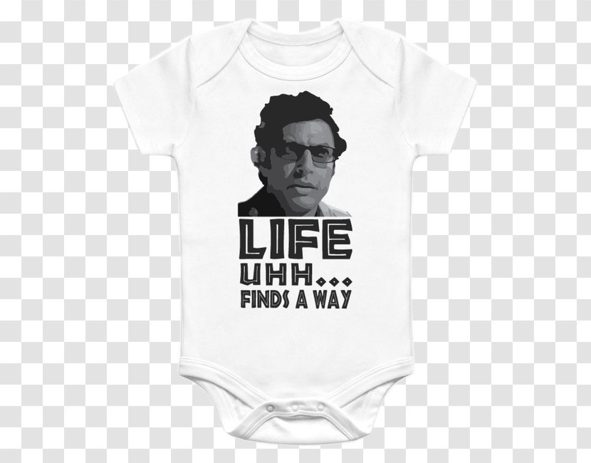 Jeff Goldblum T-shirt Jurassic Park Ian Malcolm Baby & Toddler One-Pieces - Shirt Transparent PNG