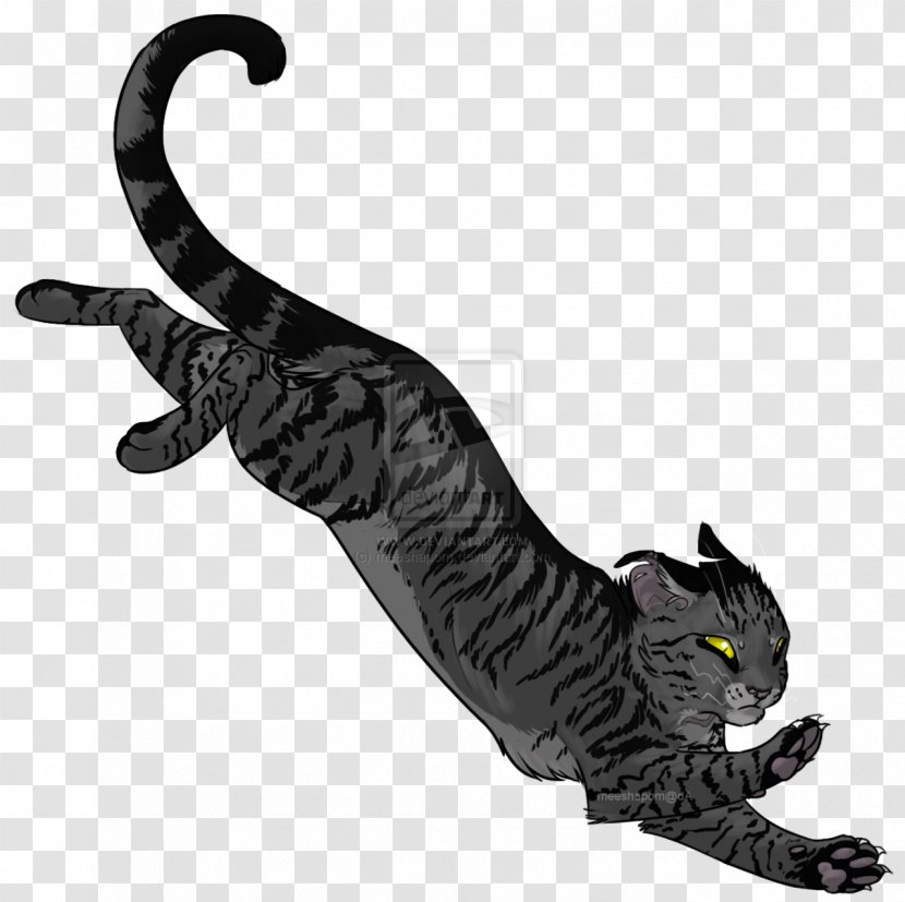 Forest Of Secrets Cat Warriors Darkstripe Leafpool - Tail Transparent PNG