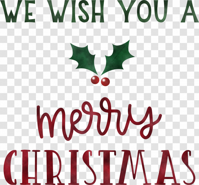 Merry Christmas Wish You A Merry Christmas Transparent PNG