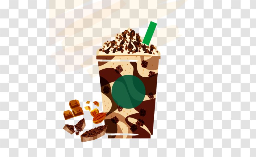 Sundae Chocolate Nestlé Crunch Starbucks Baileys Irish Cream - Frozen Dessert - Choco Transparent PNG