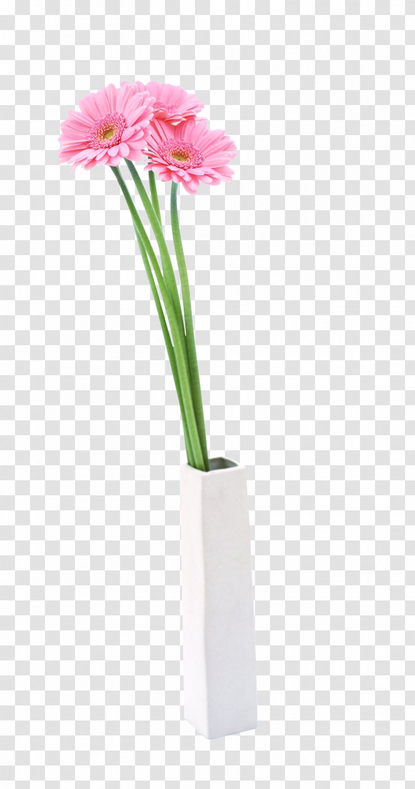 Flowerpot Vase Clip Art Image - Flower Bouquet - Ornamental Plant Transparent PNG