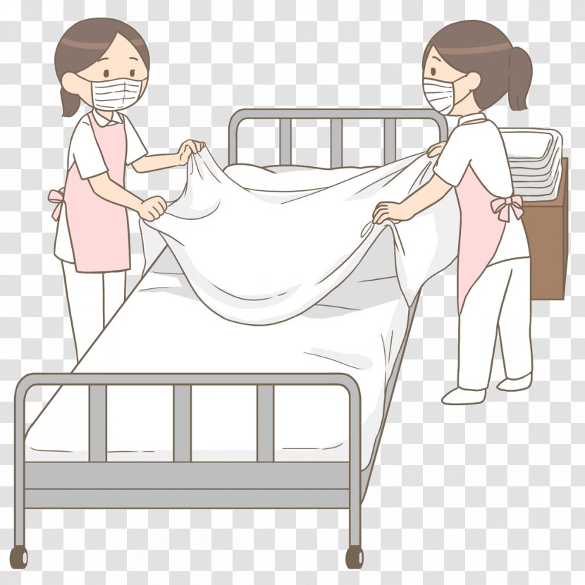 Bed-making Bed Sheets - Frame Transparent PNG