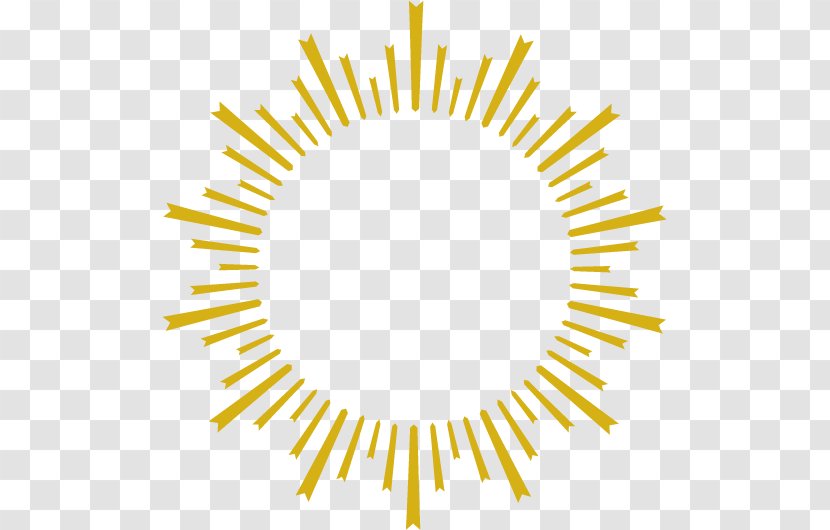 Graphic Design - Thumbnail - Golden Sun Rays Personality Transparent PNG