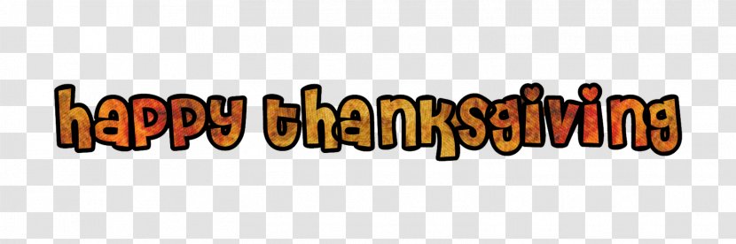Logo Brand Font - Orange - Thanksgiving Day Transparent PNG