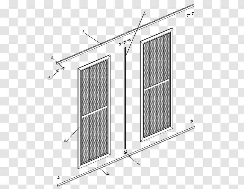 Window Line Shed - Structure Transparent PNG