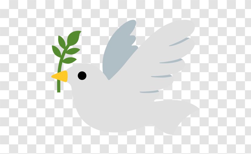 Doves As Symbols Emoji GitHub Clip Art - Tail Transparent PNG