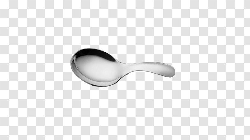 Spoon Fork White Black - And - Creative Stainless Steel Teaspoon Tea Shovel Transparent PNG