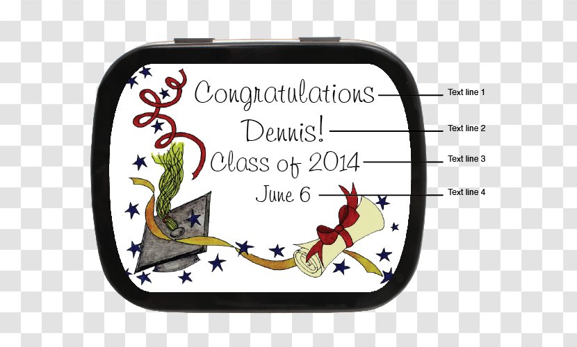 Brand Font - Graduation Decoration Transparent PNG