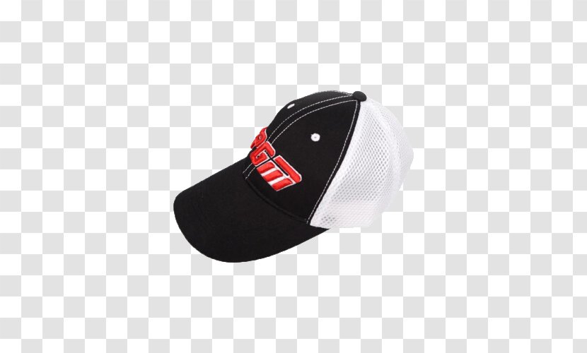 Baseball Cap Hat - Black And White Breather Transparent PNG