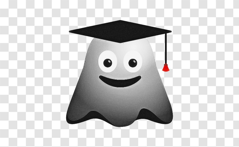 School Emoji - Emoticon - Cap Blackandwhite Transparent PNG