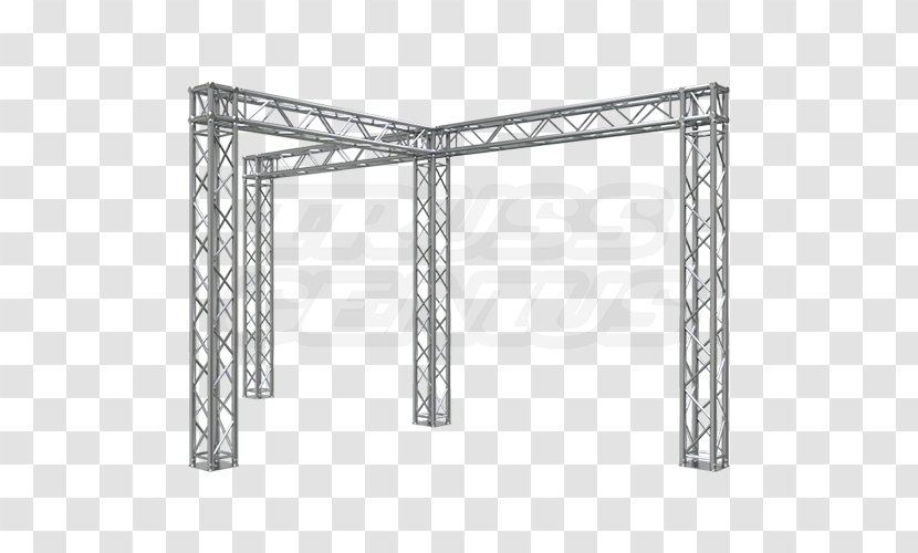 Truss Structure Steel Trade Show Display Metal Transparent PNG