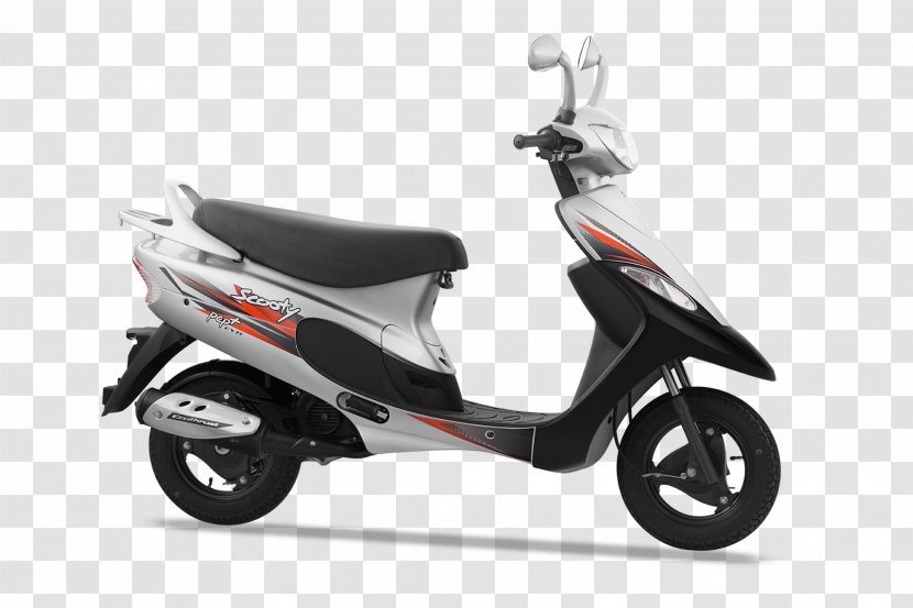 Scooter Car Motorcycle Accessories TVS Scooty Motor Vehicle - Wheel Transparent PNG
