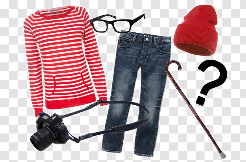 T-shirt Halloween Costume Where's Wally? Hat - Fashion Transparent PNG