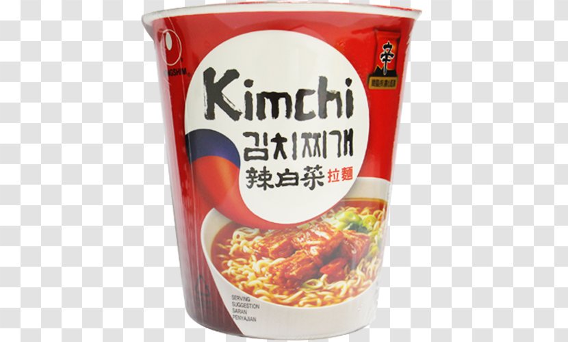Breakfast Cereal Instant Noodle Kimchi Bowl Ramen Nongshim - KIMCHI Transparent PNG