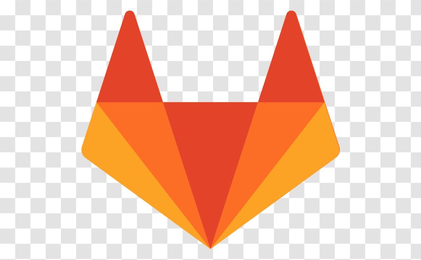 GitLab Logo Version Control Continuous Integration Issue Tracking System - Orange - Yellow Transparent PNG