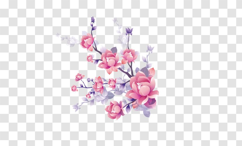 Flower Floral Design - Floristry - Plum Transparent PNG