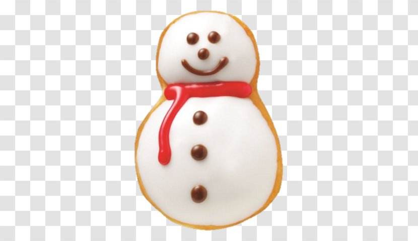 Donuts Krispy Kreme Snowman Food Business - Menu Transparent PNG