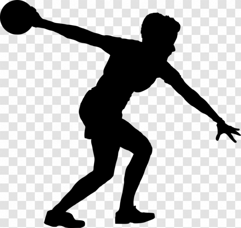 Silhouette Bowling Sport Clip Art - Shoe Transparent PNG