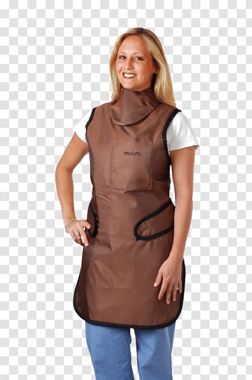 Lead Apron Shielding X-ray - Shoulder Strap - Radiation Protection Transparent PNG