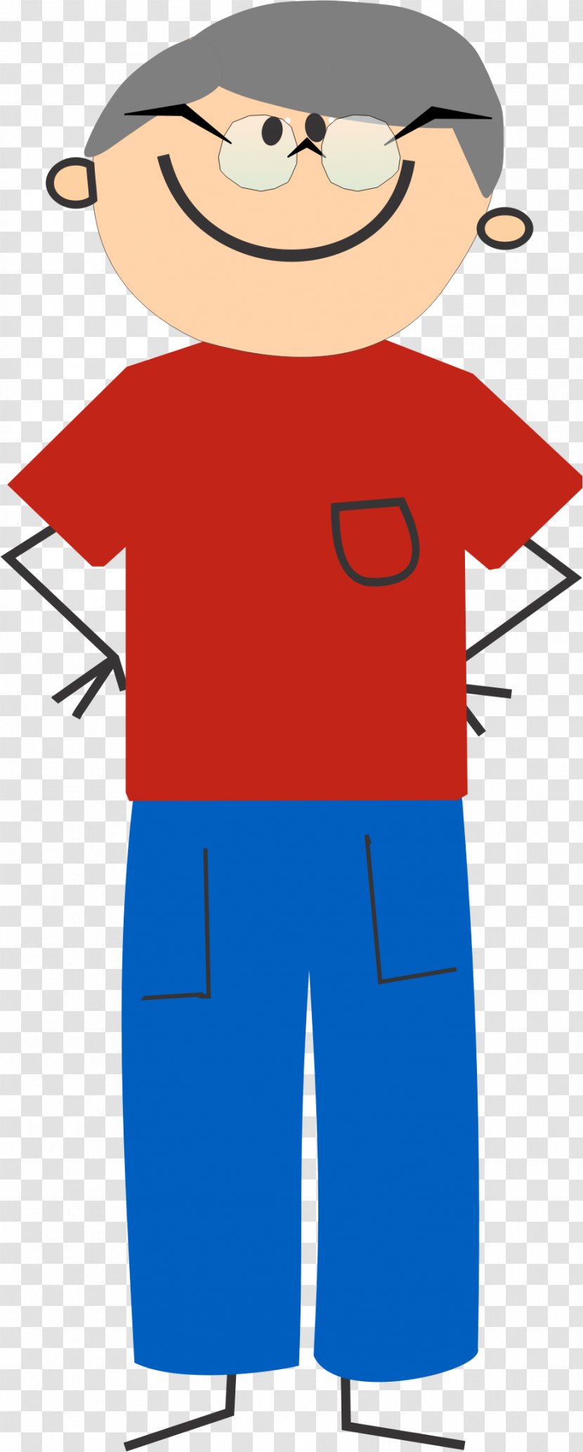 T-shirt Jeans Clip Art - Tree - Grandpa Transparent PNG