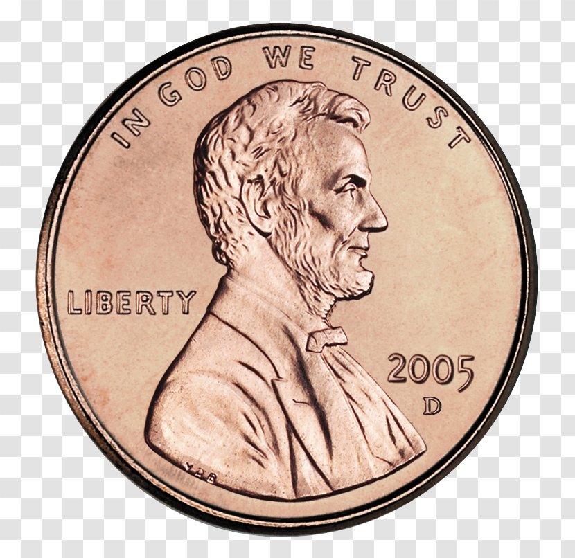 Lincoln Memorial Penny Cent Coin Indian Head - United States - Currency Transparent PNG