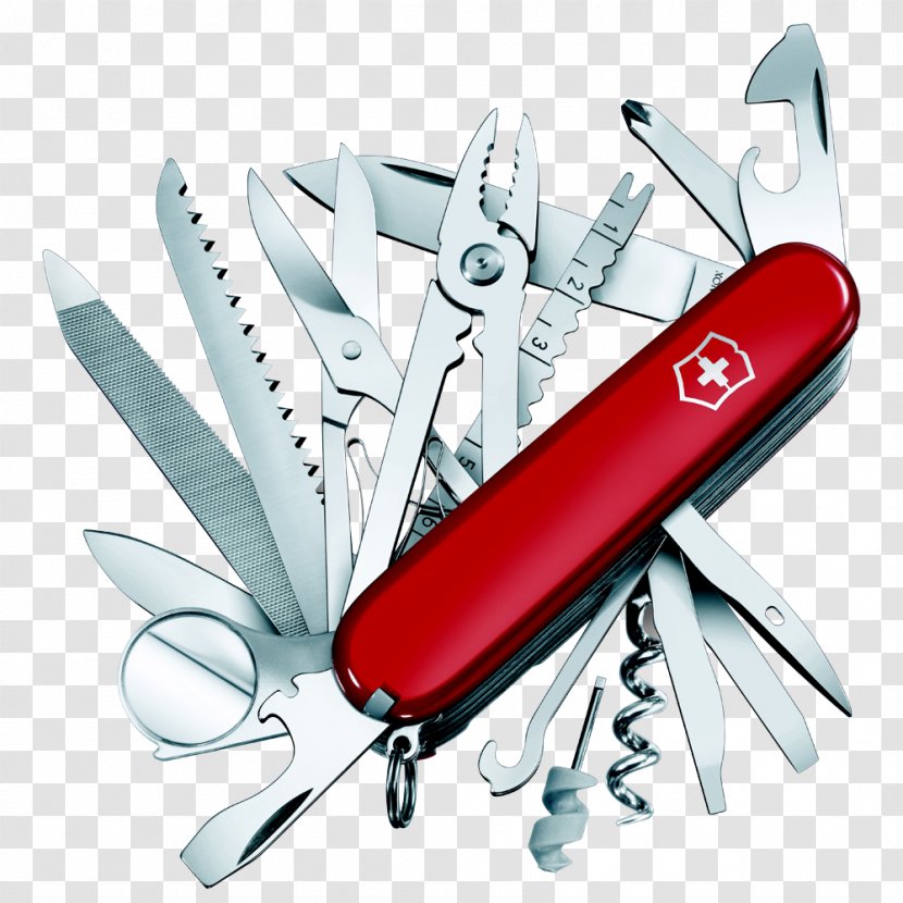 Swiss Army Knife Multi-function Tools & Knives Victorinox Pocketknife - Diagonal Pliers Transparent PNG