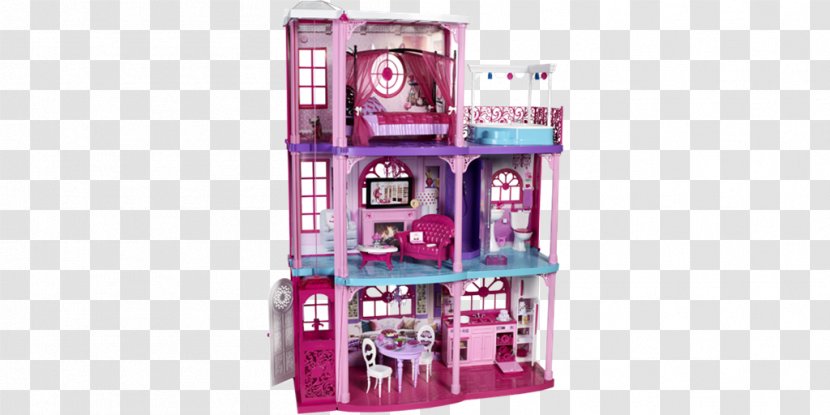 Barbie Dollhouse Mattel Toy - Life In The Dreamhouse Transparent PNG
