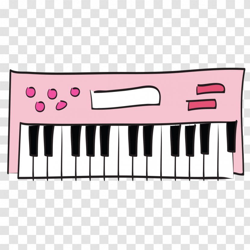 Electronic Keyboard Musical Digital Piano Nord Electro - Electric - Cartoon Transparent PNG