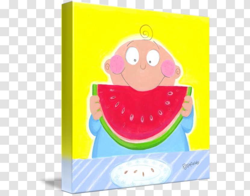 Child Art Cartoon Infant - Watermelon Decoration Transparent PNG