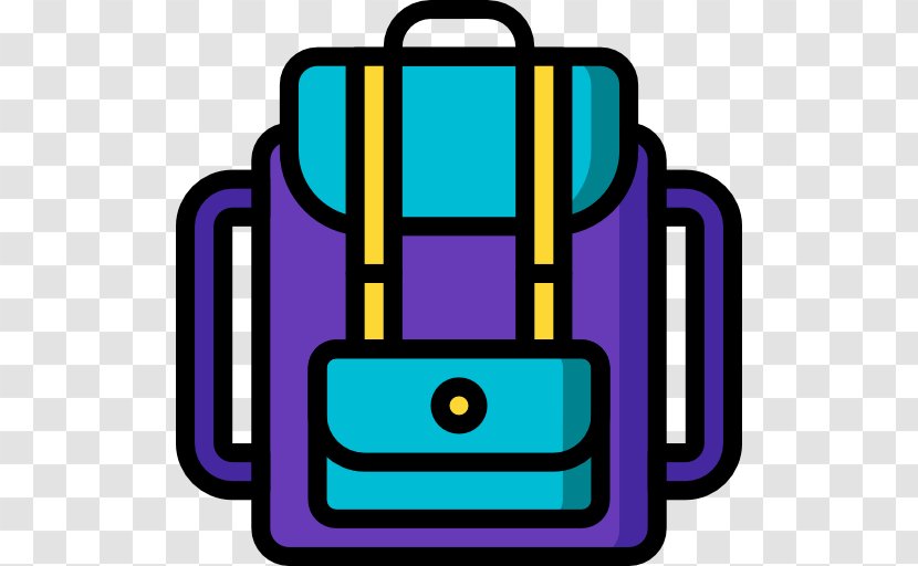 Backpack Clip Art - Purple Transparent PNG