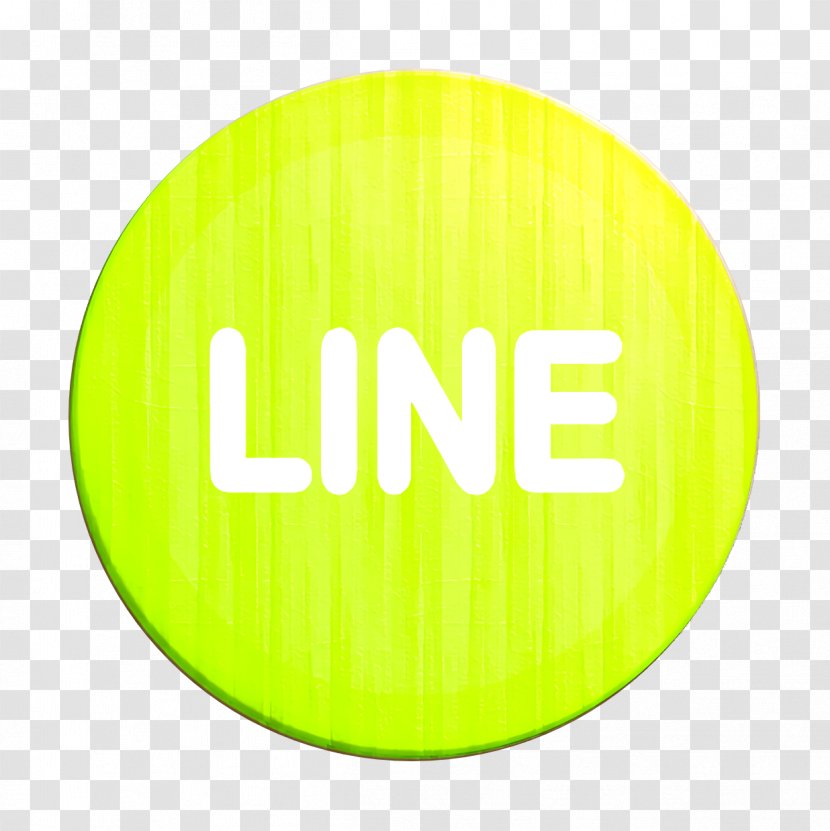 Line Icon - Green - Logo Yellow Transparent PNG
