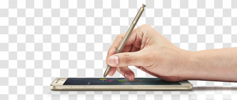 Samsung Galaxy Note 5 Edge Stylus S6 - Touchscreen Transparent PNG