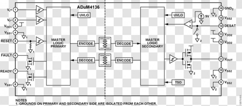 Insulated-gate Bipolar Transistor Gate Driver Junction High Voltage - Black And White Transparent PNG