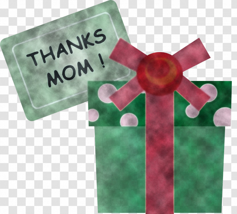 Mothers Day Gift Thanks Mom Transparent PNG