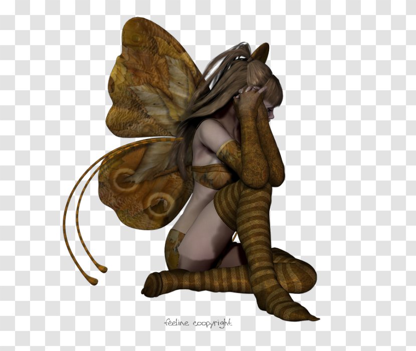 Fairy Insect Nymph Figurine Elf Transparent PNG