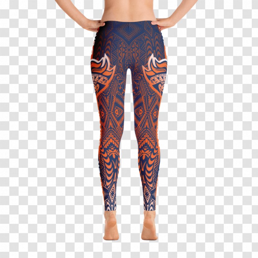 Leggings T-shirt Yoga Pants Capri Clothing - Denver Broncos Transparent PNG