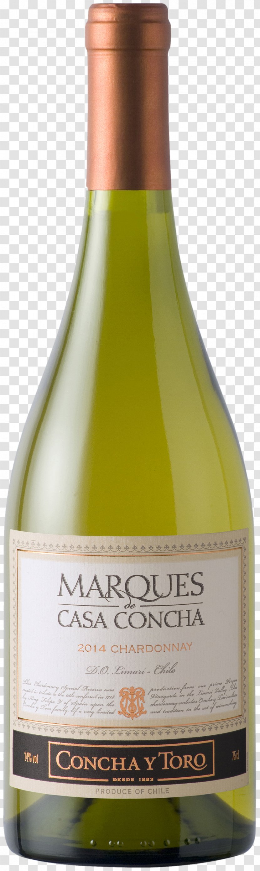 Chardonnay White Wine Vina Concha Y Toro Champagne Transparent PNG