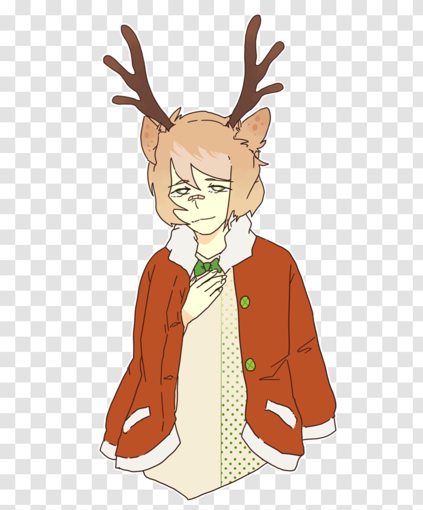 Reindeer Antler Boy Clip Art - Character Transparent PNG
