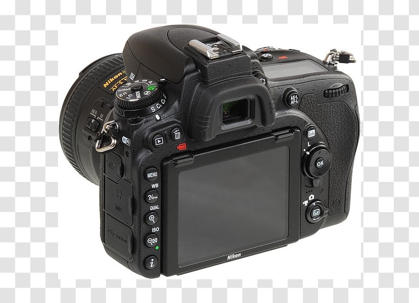 Full-frame Digital SLR Nikon D7500 Canon EOS 77D Camera - Mirrorless Interchangeable Lens Transparent PNG