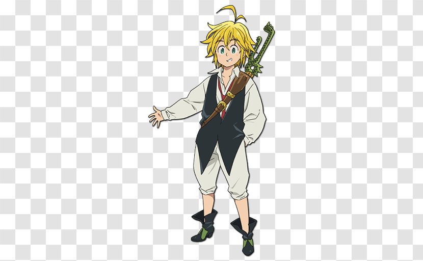 Meliodas The Seven Deadly Sins Sloth - Heart Transparent PNG