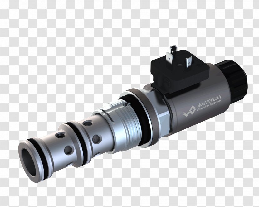 Flow Control Valve Electric Potential Difference Relief Hydraulics - Steckspule - Monocular Transparent PNG