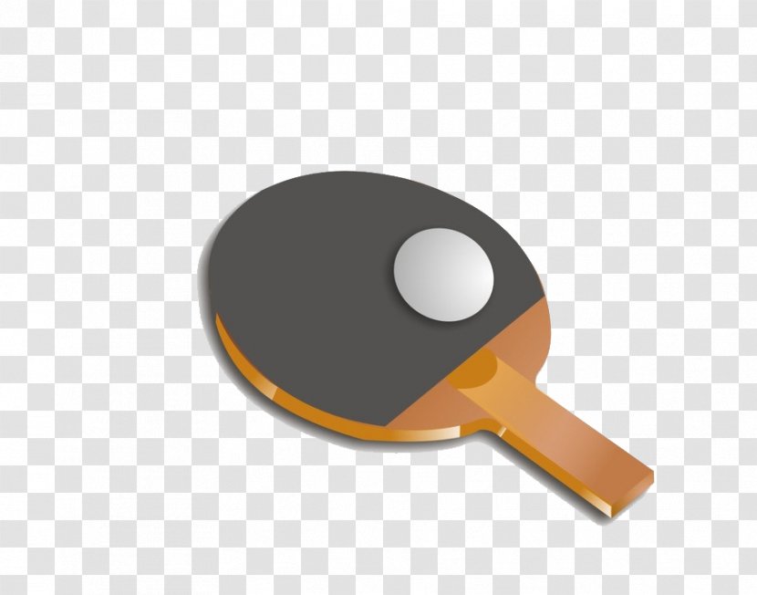 Technology Animal Font - Ping Pong Paddle Transparent PNG