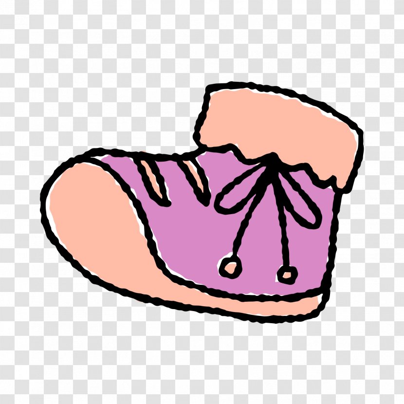 Shoe Infant Adobe Illustrator - Flower - Red Baby Shoes Transparent PNG